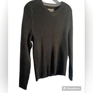 American Rag Shirt, Men's XL, Black Thick Knit Sweater, Warm, Cozy, Fall, Winter